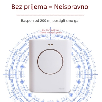 Bežični zvučnik za vrata CAR-200 s MP3 zvonom, DC 6V, za unutarnju upotrebu