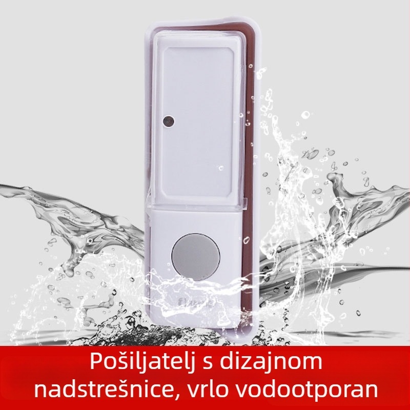 Bežični zvučnik za vrata CAR-200 s MP3 zvonom, DC 6V, za unutarnju upotrebu