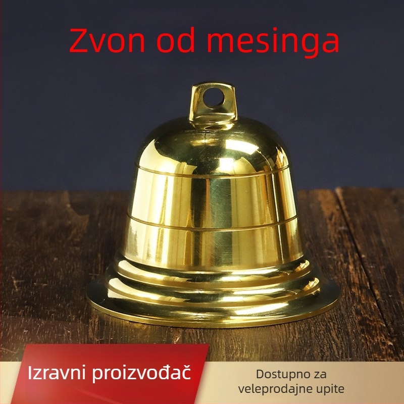 Meden zvončić privjesak, kineskog stila, za kućnu upotrebu, pojedinačno pakiran u PP vrećicama