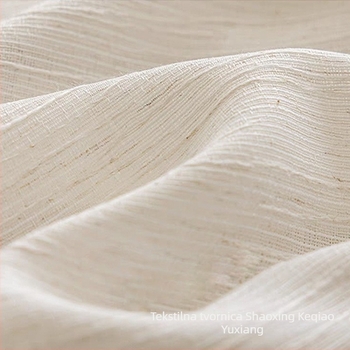 Zavjese za prozore iz poliestera, poluprozirne, moderni minimalisticki stil; marka Yuxiang textile; ugradnja dostupna.