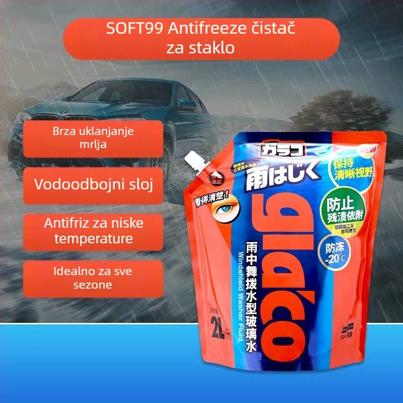 Uklanjanje masnog filma sa stakla za auto staklo i retrovizor – Marka: Other; Tip: Uklanjivač masnog filma sa stakla; Glavni sastojci: Default item; Rok trajanja: Other; Standardi implementacije: Other