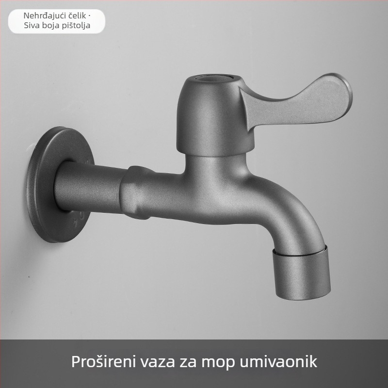 Nehrđajući čelični ventil za perilicu rublja, jednostruki spoj, bakreno jezgro ventila