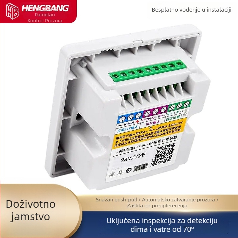 Električni otvarač prozora i vrata | Aluminijska legura | Pogodno za visoke prozore u izložbenim dvoranama, zračnim lukama i željezničkim stanicama