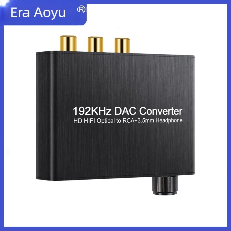 Digitalno-analogni DAC s dekodiranjem 5.1, koaksijalni i optički ulaz, 3,5 mm analogni izlaz, model Aay 76