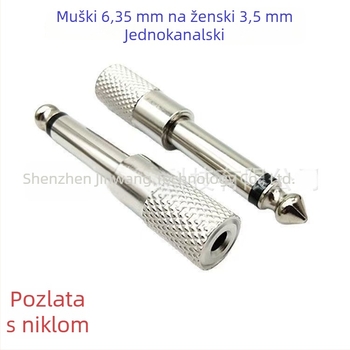 Audiokabel, niklirano, HiFi zvuk, niklirani konektori protiv oksidacije i dulji vijek trajanja, model AJS6535