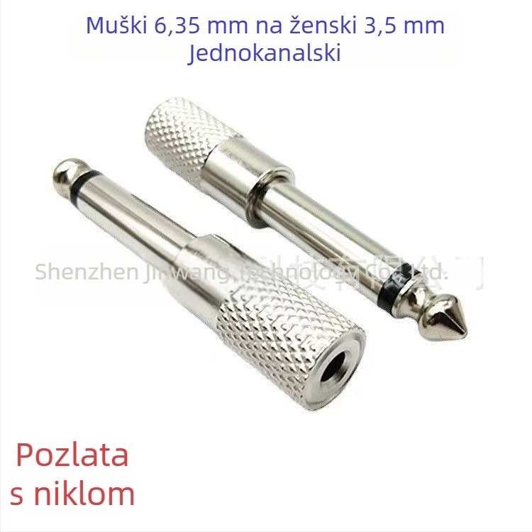 Audiokabel, niklirano, HiFi zvuk, niklirani konektori protiv oksidacije i dulji vijek trajanja, model AJS6535