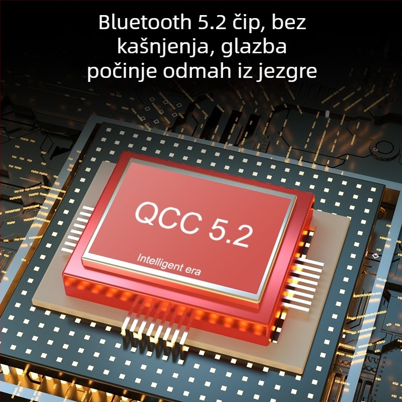 Bluetooth 5.2 audio adapter s AUX/optikim vlaknima/koaksijalnim sučeljem, Plug-and-Play, eksterno napajanje, model D300
