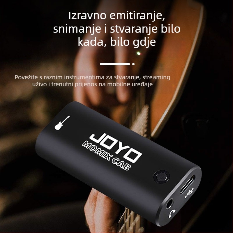 JOYO MOMIX CA audio sučelje za gitaru – ABS kućište, pakirano u kutiji, gitarska kategorija