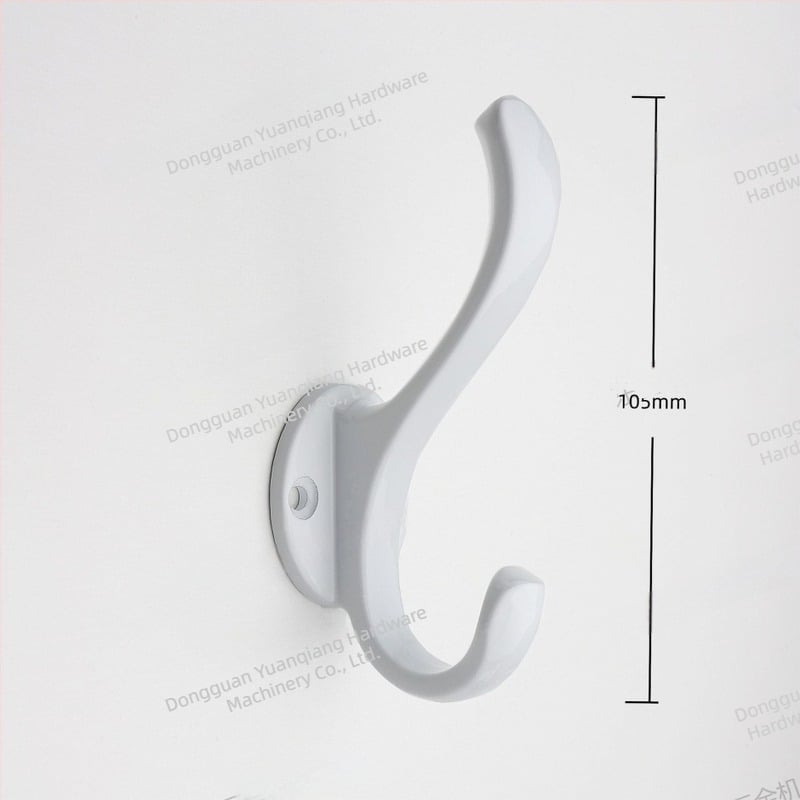 Zidna kuka za kaput od aluminijske legure s rupom – HK027, lagani luksuz stil