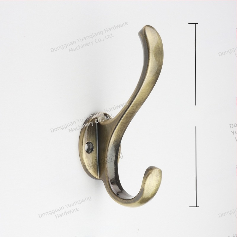 Zidna kuka za kaput od aluminijske legure s rupom – HK027, lagani luksuz stil