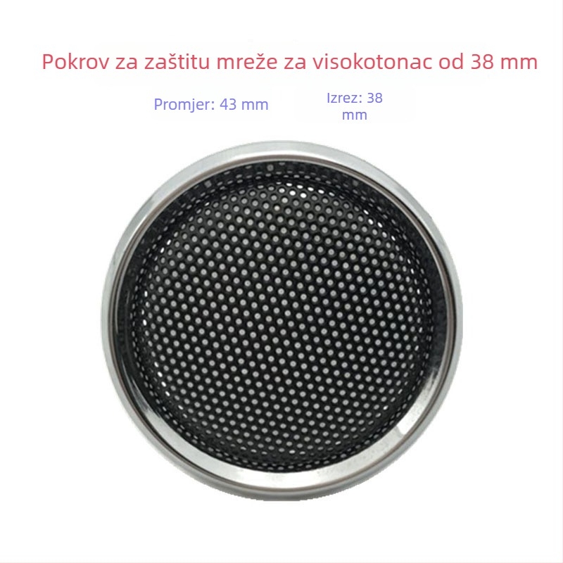 Kryt mreže tweetera, 38 malih kružnica + mreža, Jin Feng