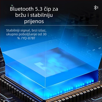 Bluetooth prijemnik YQ-87, USB-C sučelje, Plug and Play, vanjsko napajanje, Bluetooth 1.1, domet 30 m, radna frekvencija 192 Hz