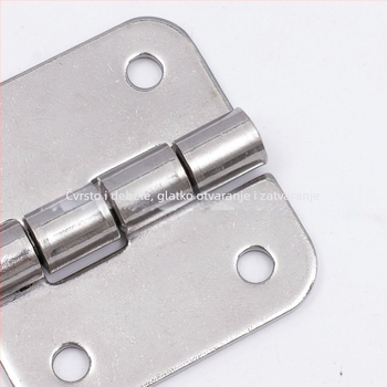 Šarke od 304 nehrđajućeg čelika, Linda Hardware, polirana površina, moderni minimalistički stil