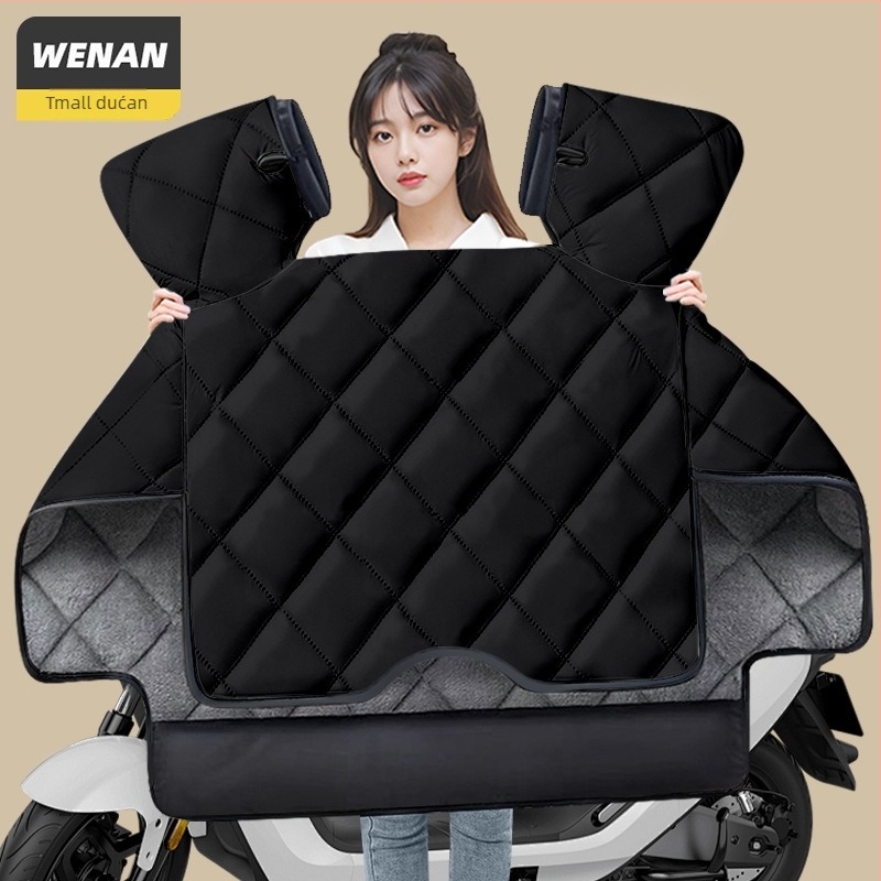 Navlaka za vjetrobran skutera Uhr125 – otporna na habanje, debeli zimski flis unutarnja podstava