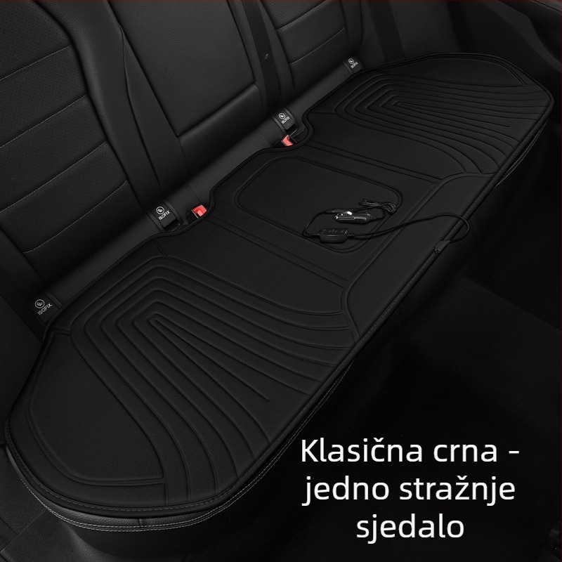 Grafenski auto grijaći jastuk za sjedalo — zimska verzija, električno grijanje 12V/24V, plišani premaz s karbonskim vlaknima, punilo od sintetičkih vlakana