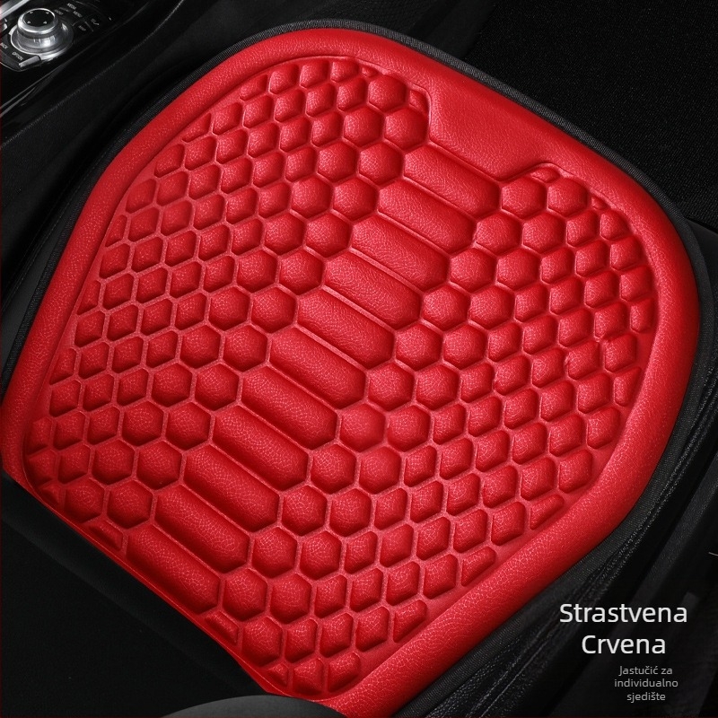 Navlaka za sjedalo automobila, univerzalna za sve sezone, prozračna i protuklizna, set od tri dijela, pamuk tkanina