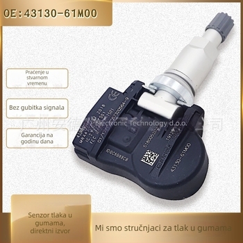 ANDEREY 43130-61M00 / 43139-61M00 Senzor tlaka u gumama za Suzuki TPMS — Mjerenje raspona: 900; Točnost: Standardna; Primjena: Auto; Težina: 38 g