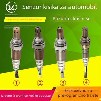 Automobilski senzor kisika – prednji i stražnji, WEIDA AUTO PARTS, model 000001, raspon mjerenja 1-2, točnost 000001
