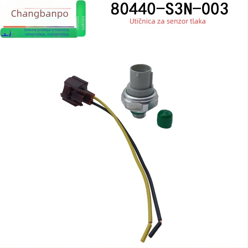 Senzor tlaka plina cijevi klime za Honda Accord, City, Fit, Odyssey, CR-V – Dijelni broj 80440-S3N-003; standardni raspon mjerenja; standardna preciznost