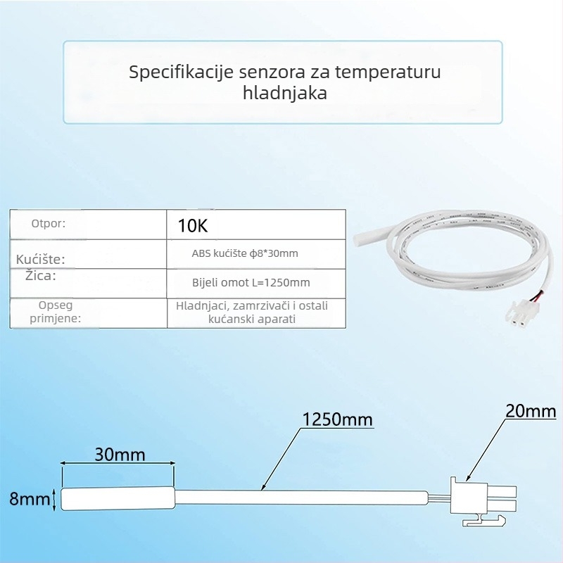 Xianghang NTC temperaturni senzor, model 122, za kućanske uređaje