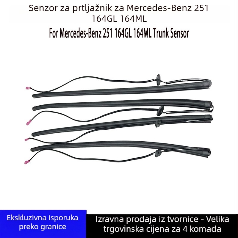 Senzor prtljažnika – traka protiv hvatanja, Tuoyue; model Anti-pinch strip; kompatibilan s Mercedes-Benz ML/GL/R klasom (251/164); šifra proizvoda 2516900730