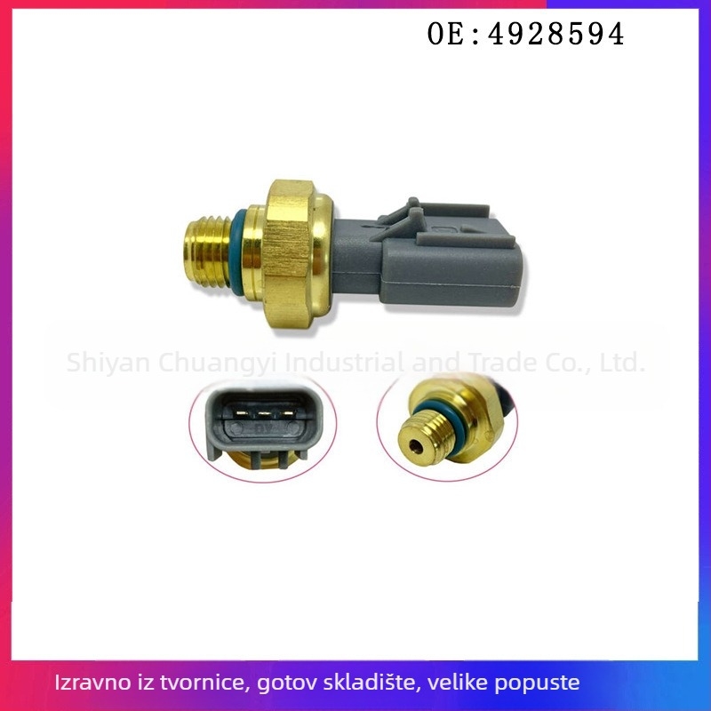 Senzor tlaka ulja za ISF3.8 Cummins motor, raspon mjerenja 0.1-1000, točnost 0.1, pogodan za laka i srednja vozila