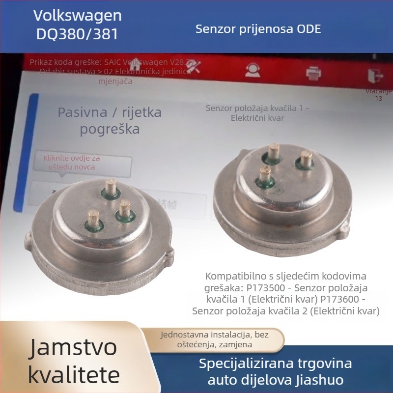 Senzor tlaka kvačila za mjenjač Sokamai dq380, kompatibilan s Volkswagen i Audi