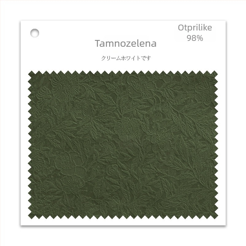 Chenille zavjesa u francuskom stilu s cvjetnim uzorkom, potpuno zatamnjenje (90–100%), pogodna za kutne prozore, prozore od poda do stropa i ravne prozore