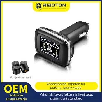 Vanjski digitalni TPMS sustav za vozila – univerzalni senzor tlaka u gumama i monitor tlaka