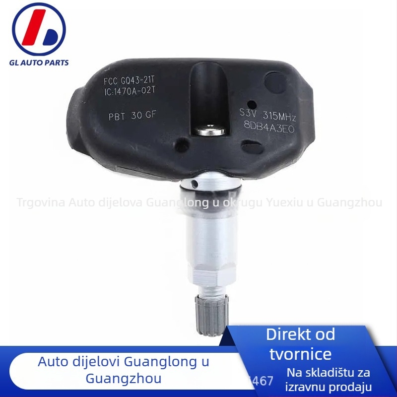 TPMS senzor tlaka u pneumatima za Honda Odyssey – JJ 06421-S3V-A04, standardni raspon mjerenja, standardna točnost, standardna kompatibilnost