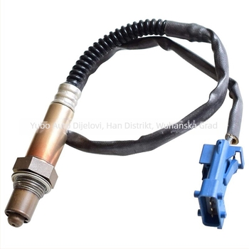 Senzor kisika za automobil, set od 2 komada, modeli 96368765 9636968380 1618.AN 1628.KY, kompatibilno s Peugeot, oznake proizvoda 9805348090 9805347980 98021996ZD, materijal plastika i guma