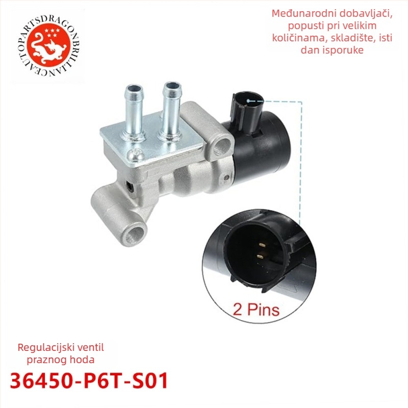 Ventil kontrole praznog hoda za Honda/Acura 1996-2001 – dijelovi: 36450-P6T-S01, 36450P6TS01, 36450-P2J-J01; proizvodni kod 138200-0560