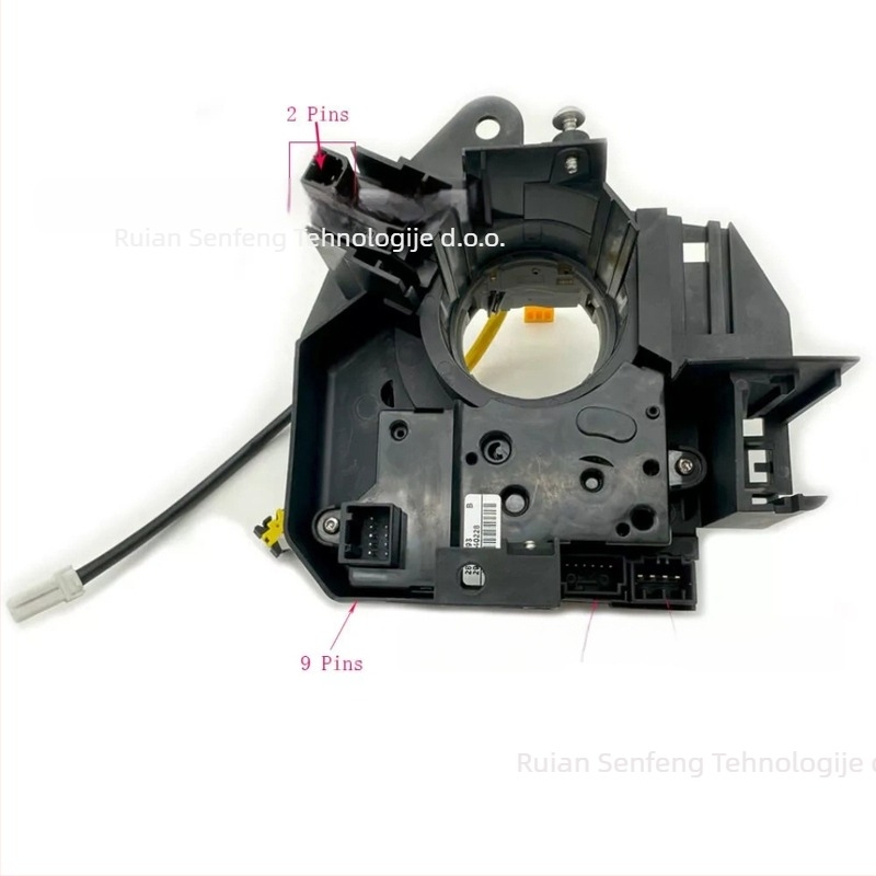 Senzor kuta 9-pin za Dodge RAM 1500/2500/3500 - modeli: 68110739AE, 68459548AA, 68528300AA, 68110740AE, 6845; opseg mjere 1080; preciznost 5; primjena: kut okretanja; težina 460 g