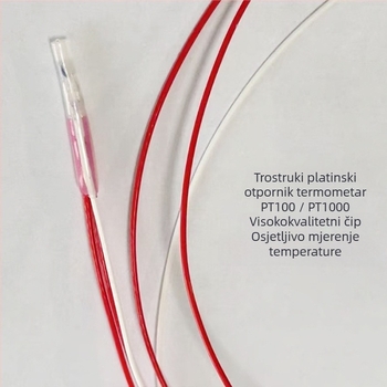 PT100/PT1000 senzor temperature, plastično zatvorenog tipa, plug-in instalacija, za motore, automobilska elektronika