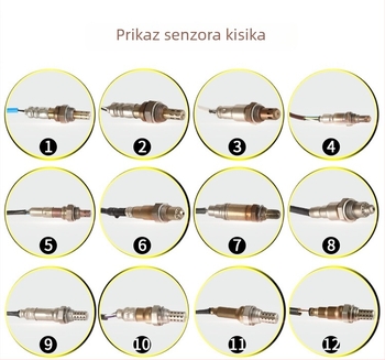 Senzor kisika za Mitsubishi Lancer 4G15/4G18/4A91 – prednji i stražnji, dio 0258010010, WEIDA Auto Parts