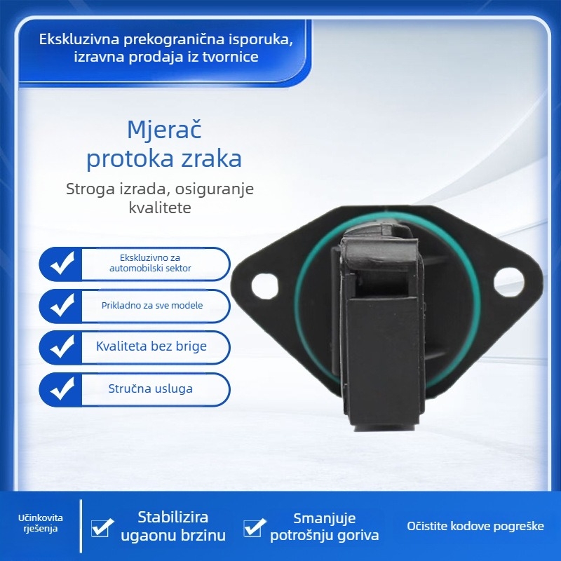 MAF senzor protoka zraka, model 22680-4M500; alternativni brojevi 22680-2W200, 22680-6N201; opseg mjerenja: 1; primjena: napon; točnost mjerenja: obratite se korisničkoj službi