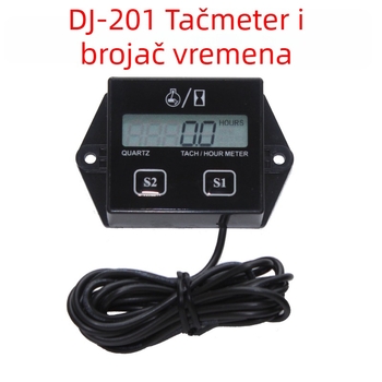 Satometar za motocikl s digitalnim prikazom i kronografom, modeli A031/A032/A033