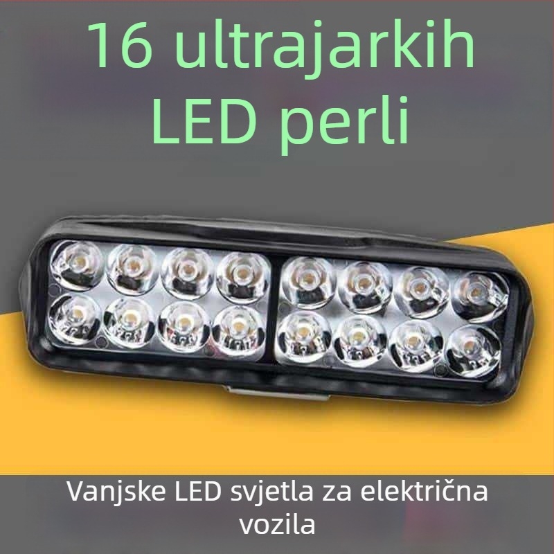 Tahongrui 12-80V Automobilska svjetla – LED reflektori, plastično kućište, ovlaštena privatna marka