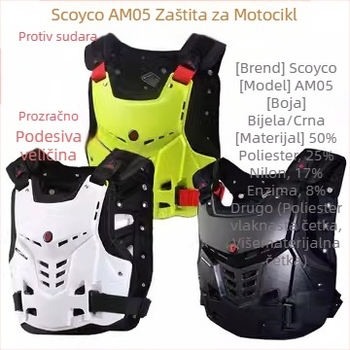 Motokros zaštita za motocikl tip viteza AM05 – zaštita prsa i leđa; materijali: polipropilen, polietilen, poliester i drugi; marka: Scoyco/Sayyu