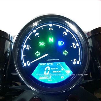 LCD instrument ploča za motocikl, model YG, ABS plastika, težina 0,39 kg, kompatibilan s većinom motocikala