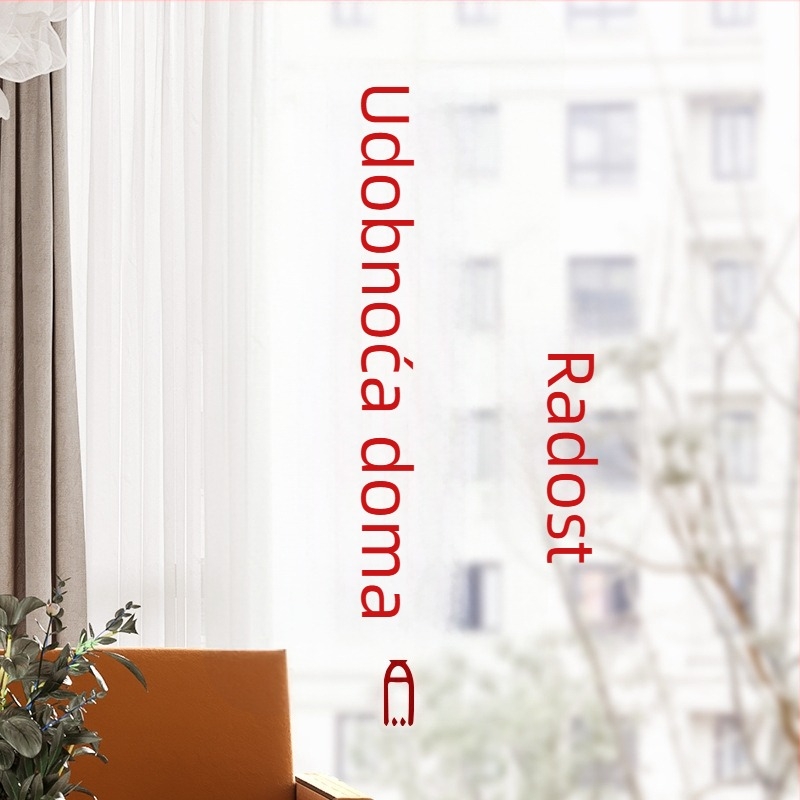 Elektrostatne naljepnice za staklena vrata za useljenje — statički film, OPP vrećica, marka Dongyang Chengnuo Yibai, poklon za preseljenje