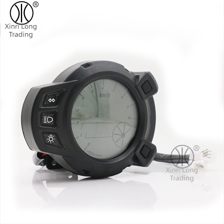 LCD instrument ploča za motocikl BWS, HP-YB023, ABS + metalni nosač, 0,67 kg, odometar