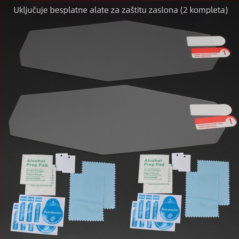 Folia za zaštitu instrument ploče motocikla – otporna na ogrebotine, kompatibilna Yamaha FZ-09 MT-09 2013-2021