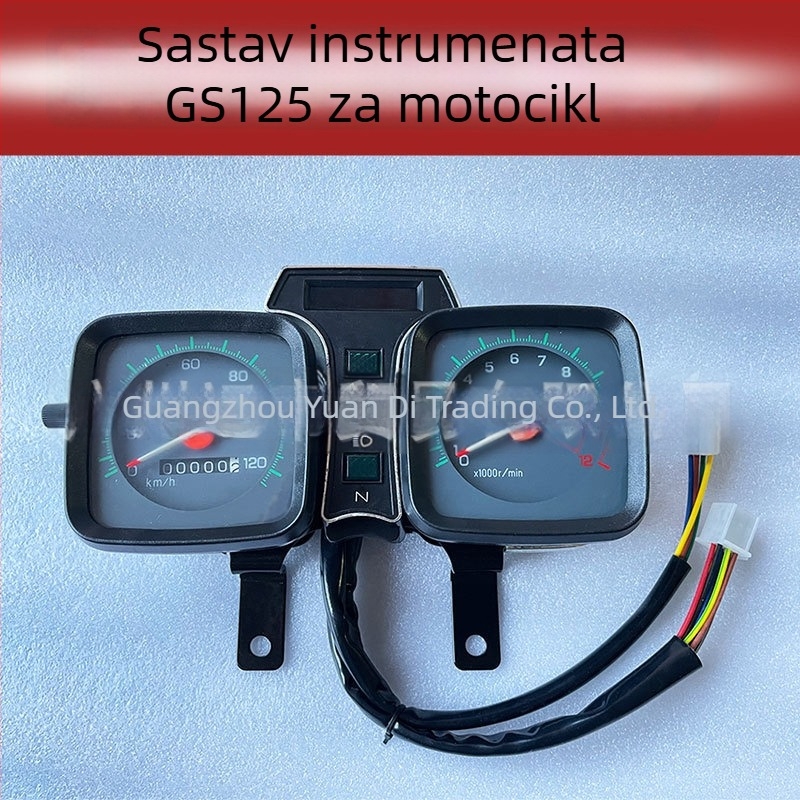 CMK GS125/150 instrument ploča za motocikl s odometrom, tahometrom i elektroničkim mjeračem brzine