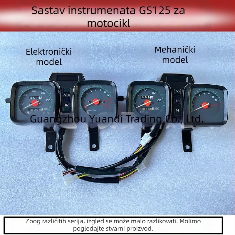 CMK GS125/150 instrument ploča za motocikl s odometrom, tahometrom i elektroničkim mjeračem brzine