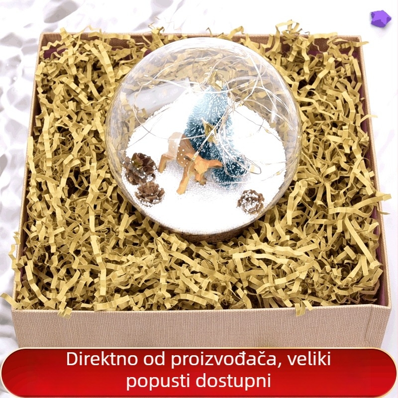 Rafija punjenje za poklon pakiranje, Kraft papir, PP vrećica, za vjenčanje