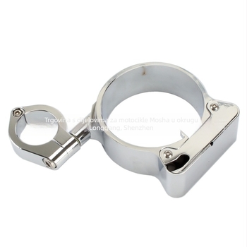 Držač instrumentne ploče za Harley-Davidson XL883/1200 – CNC obrađen aluminij, bočna montaža mjerača brzine, Model MP08-004-0020 21, Mole Shark