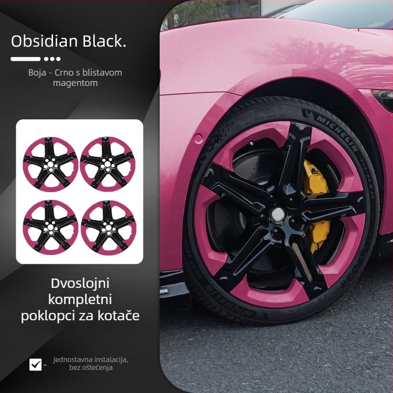 Poklopac središnjeg otvora kotača Xiaomi SU7, plastični, podrijetlo Changzhou, kompatibilan s Xiaomi SU7 modelima, opća namjena