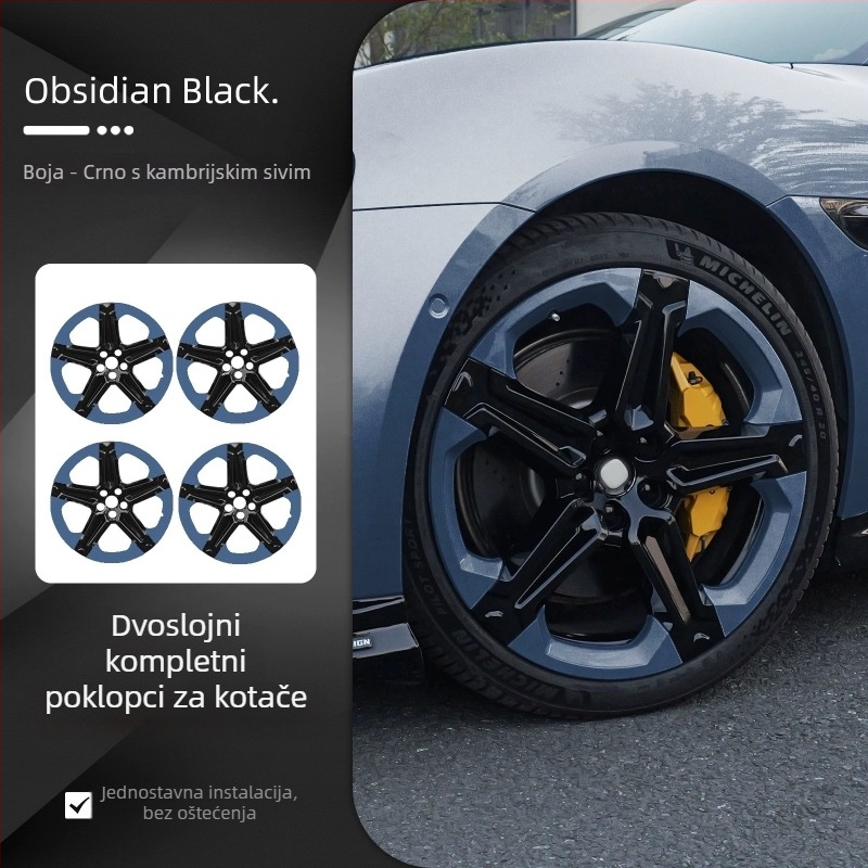 Poklopac središnjeg otvora kotača Xiaomi SU7, plastični, podrijetlo Changzhou, kompatibilan s Xiaomi SU7 modelima, opća namjena