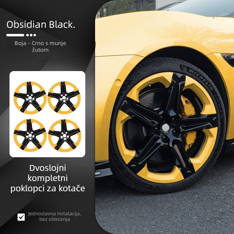 Poklopac središnjeg otvora kotača Xiaomi SU7, plastični, podrijetlo Changzhou, kompatibilan s Xiaomi SU7 modelima, opća namjena
